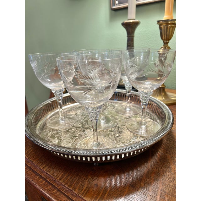 Vintage bar and glass ware has so much character and charm. These water goblets will not disappoint. They are the polished...