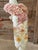 Metal Custom Seashell Encrusted Cockatoo Parrot Sculpture on Hanging Perch For Sale - Image 7 of 12
