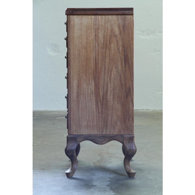 1960s Danish Six-Drawer Dresser in Oak, 1960s For Sale - Image 5 of 13
