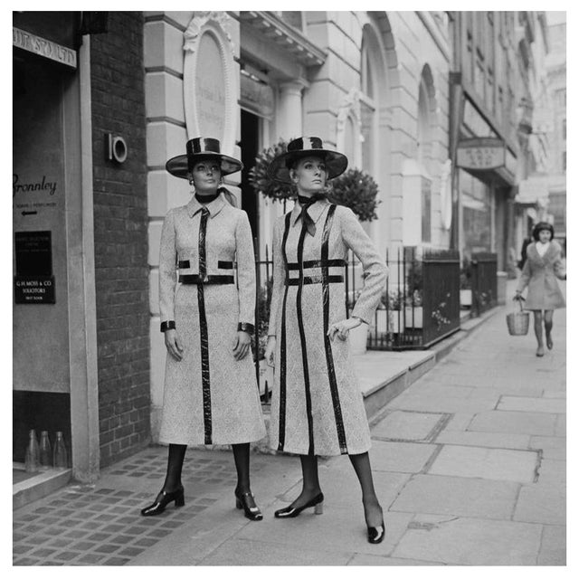 'Dior Fashion, 1970' Unframed Archival Pigment Print For Sale