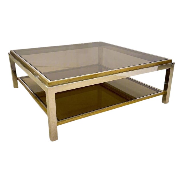 Late 20th Century Jean Charles Modern Coffee Table France For Sale