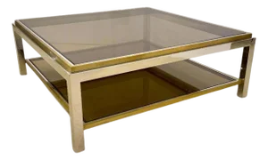 Late 20th Century Jean Charles Modern Coffee Table France