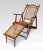 Walnut Framed Folding Steamer Deck Chair, 1890s For Sale - Image 4 of 9