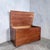 Brown Mid-Century Teak Storage Blanket Box Chest on Castors, 1960s For Sale - Image 8 of 10