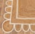 8'x10' White Trim Jute Scallop Braided Handmade Rug For Sale - Image 9 of 12