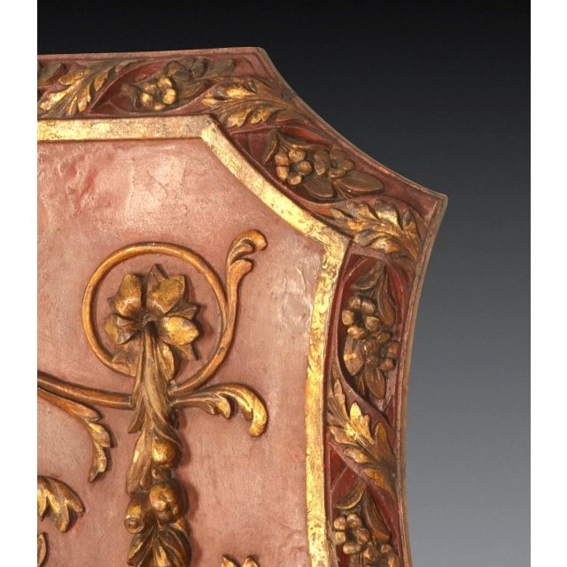 French Carved Door Wall Panel, 1840s For Sale - Image 4 of 8