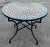 40" Moroccan Mosaic Multi-Color Beldia Zina Table For Sale In Orlando - Image 6 of 7