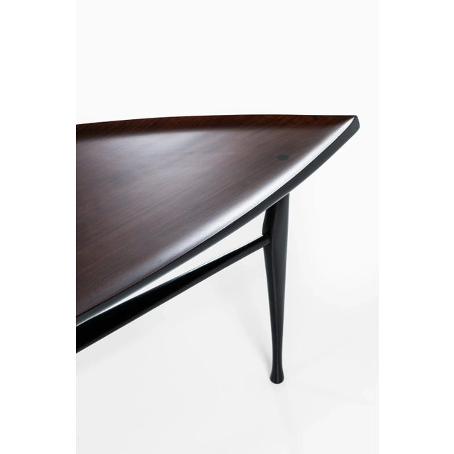 Mid-Century Modern Rosewood Coffee Table by Yngve Ekström for Westbergs Möbler, 1950s For Sale - Image 3 of 10