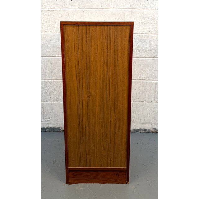 Mid 20th Century Danish Modern Three Drawer Teak Filing Cabinet by BRDR Furbo For Sale - Image 15 of 15