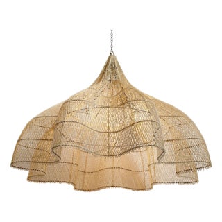 Matador Wicker Chandelier X-Large For Sale
