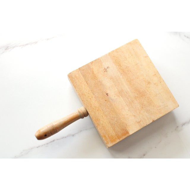 Petit French Butcher Block Cheese Board For Sale - Image 4 of 5