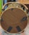 Rustic European 1920s Round Gilt Plaster and Wood Mirror For Sale - Image 3 of 8