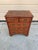 English Vintage Chippendale Burled Wood Chest of Drawers For Sale - Image 3 of 11