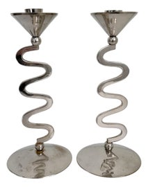Example of Memphis Group Candlestick Holders and Votive Holders
