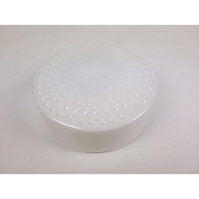Glass Vintage Swedish Flush Mount, 1970s For Sale - Image 7 of 11