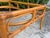 Late 20th Century Vintage Palm Beach Bamboo + Rattan Coffee Table For Sale - Image 5 of 12