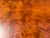 Modern Chippendale Inspired Burled Walnut Coffee Table For Sale - Image 4 of 11