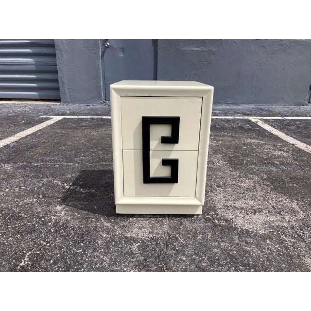 1940's Kittinger Mandarin Greek Key Nightstand For Sale - Image 12 of 12