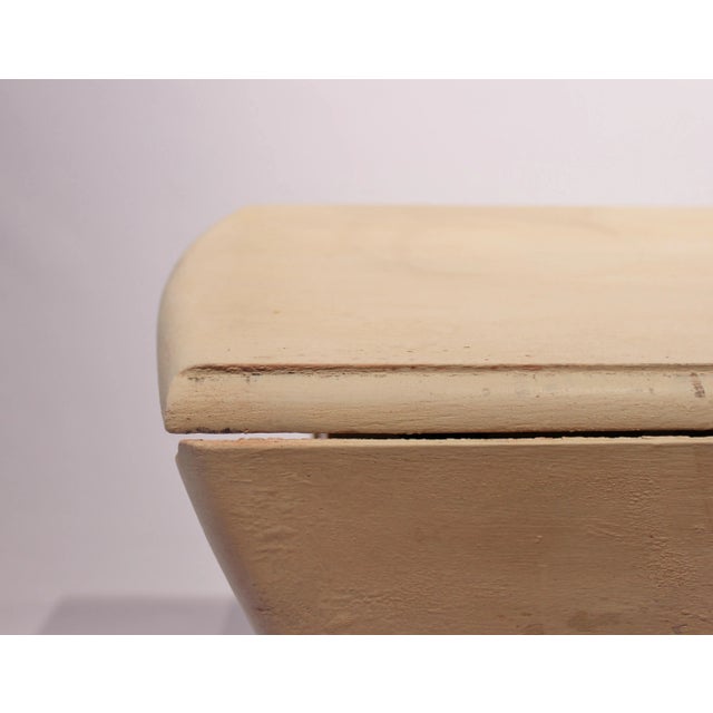 White Folding Table, 1880s For Sale - Image 5 of 9