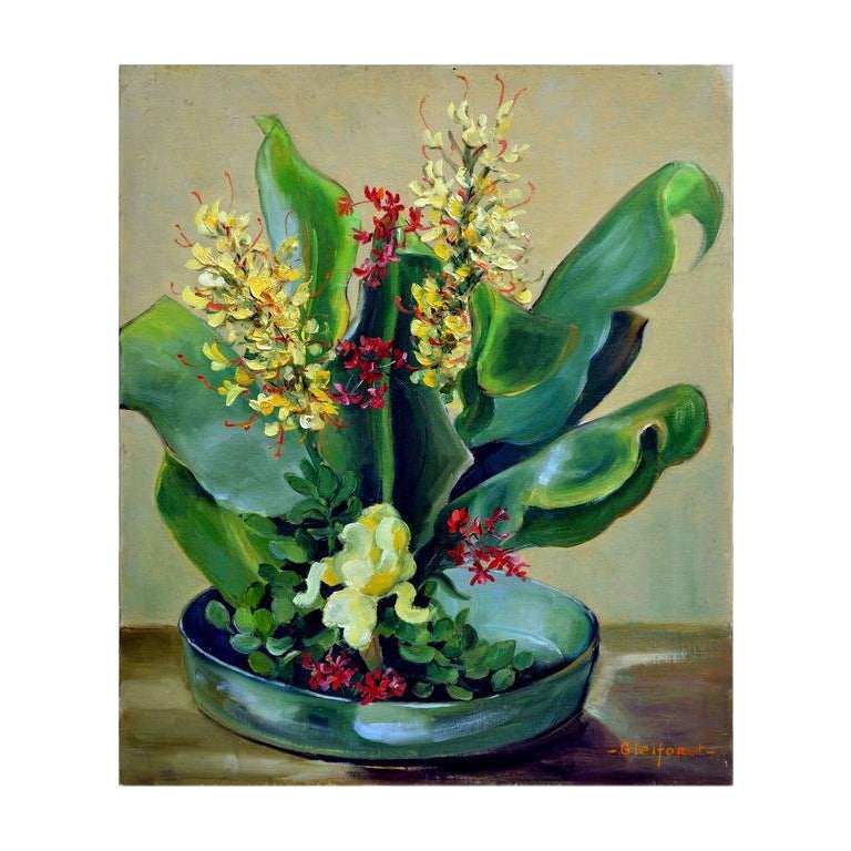 Tropical Bonsai Still Life By Helen Gleiforst Chairish