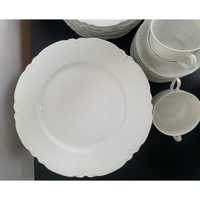 French Antique Haviland Limoges Ranson” Service for 8 - 40 Pieces For Sale - Image 3 of 10
