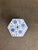 Late 20th Century Chinese Blue & White Porcelain Hexagonal Garden Stool For Sale - Image 5 of 8