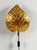 Monstera Leaf Lamp in the style of Maison Jansen, France, 1980s For Sale - Image 13 of 14