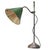 1930s British Green Enamel and Nickel-Plated Brass Desk Light For Sale - Image 5 of 7