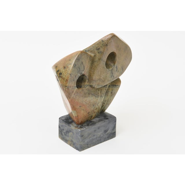 1990's Abstract Marble Sculpture Signed and Dated For Sale In Miami - Image 6 of 11