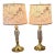 Kaeder Leuchten Brass and Crystal Lamps For Sale