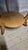 Mid-Century Modern 20th Century Vintage Round Wooden Coffee Table with Lower Shelf, 1940s For Sale - Image 3 of 13