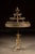 Victorian Antique Multi-Tier Brass Candelabrum Table on Ornate Stand For Sale - Image 3 of 12