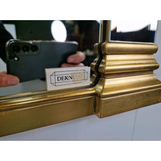 Hollywood Regency Gilded Mirror from Deknudt, Belgium, 1970 For Sale - Image 16 of 18