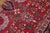 Textile Persian Vintage Tabriz Red/Blue Wool Rug - 9'1'' X 12'4'' For Sale - Image 7 of 10