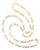 Late 20th-Century 14 Karat Yellow Gold 4.8mm 24" Figaro Neckchain For Sale