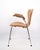 Model 3207 Seven Chair in Cognac Leather by Arne Jacobsen for Fritz Hansen, 1980s For Sale - Image 3 of 9