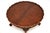 Antique Burr Walnut Pie Crust Coffee Table, 1920s For Sale - Image 4 of 7