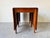 Vintage Henkel Harris Williamsburg-Style Solid Cherry Drop Leaf Dining Table For Sale - Image 4 of 12