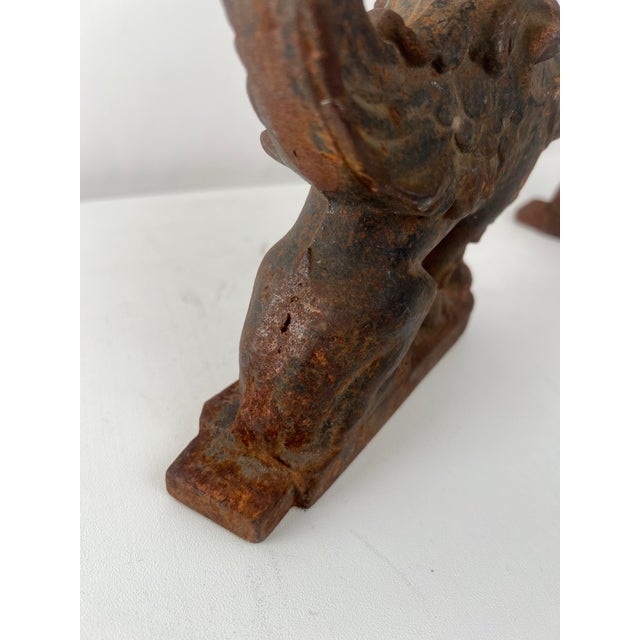 Architectural Elements Grips in Cast Iron, Set of 2 For Sale - Image 11 of 11