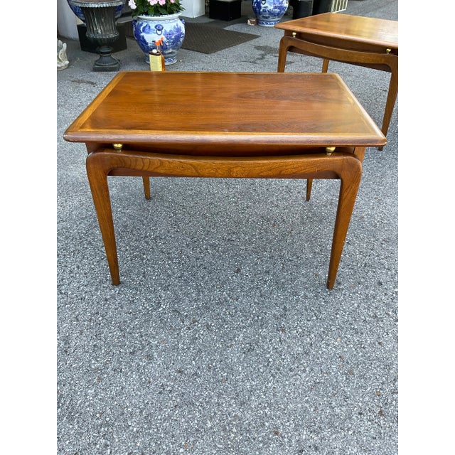 Wood Mid Century Modern Side Table For Sale - Image 7 of 11