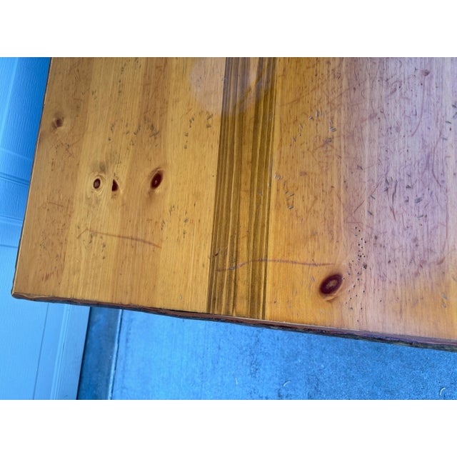 Wood Original Old Hickory Branch Twig Wood Coffee Table Camp Lodge Rustic Style For Sale - Image 7 of 8