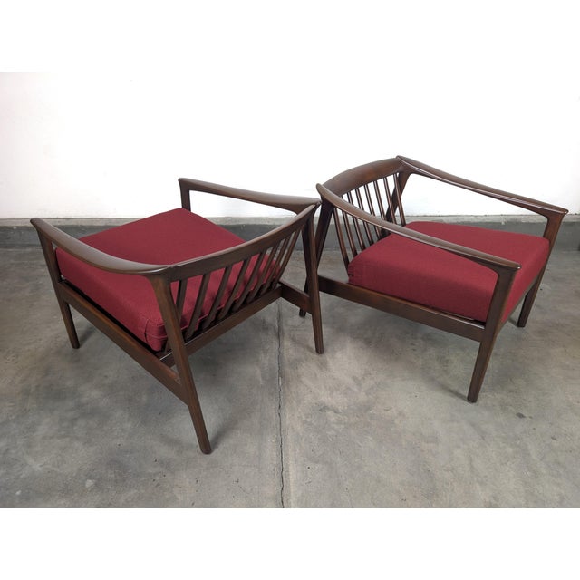 Pair of Mid Century Modern 'Monterey' Lounge Chairs by Folke Ohlsson for Dux For Sale - Image 12 of 18