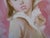 Portrait Painting of a Child, 1970s, Oil on Canvas For Sale - Image 10 of 14