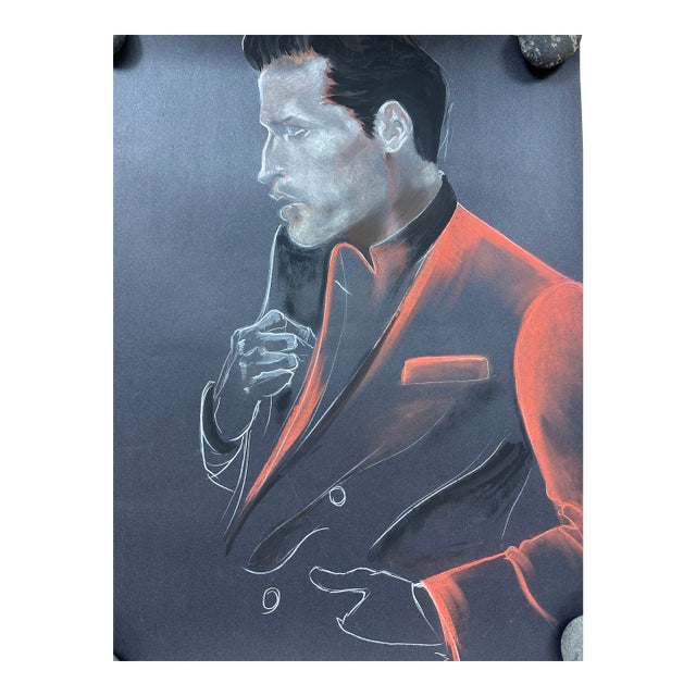 Modern Men Fashion Portrait - Unknown Artist For Sale