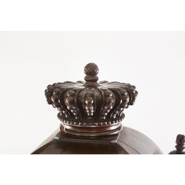 Wood 18th Century German Grandfather Clock For Sale - Image 7 of 13