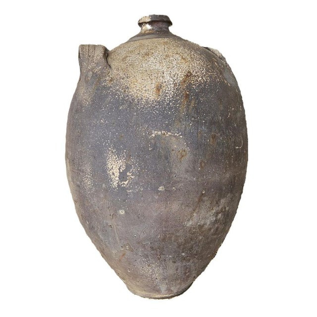 Antique French Sandstone Oil Jar, 1900s For Sale - Image 13 of 13