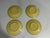 French Set of 4 Antique Sarreguemines French Majolica Grape Leaf Plates - C. 1890 For Sale - Image 3 of 12
