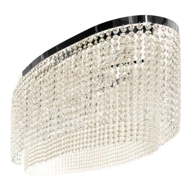 Contemporary Crystal Chandelier by Helena Allard For Sale