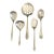 Antique Mixed Silverplate Flatware Serving Pieces - Lot of 5 For Sale