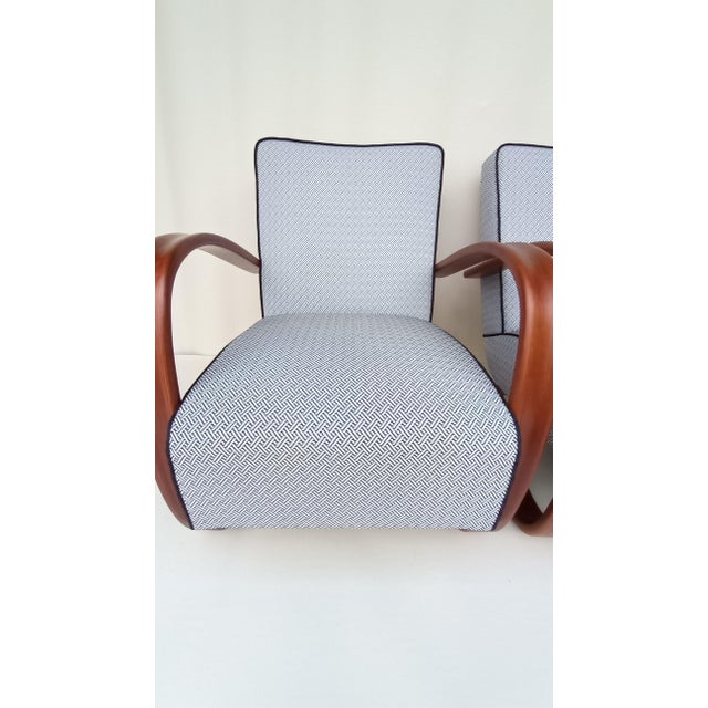 H-269 Lounge Chairs by Jindrich Halabala for Up Zavody, 1930s, Set of 2 For Sale - Image 10 of 14